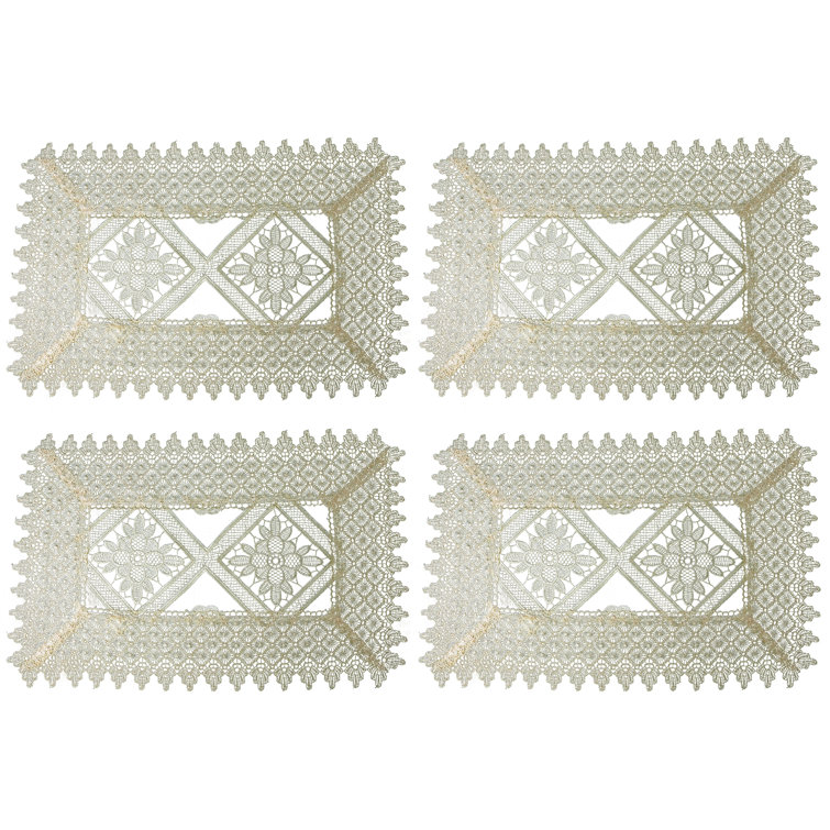 Rosdorf Park Onamia Floral Rectangle Placemat Wayfair